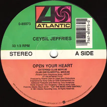Ceybil Jefferies - Open Your Heart