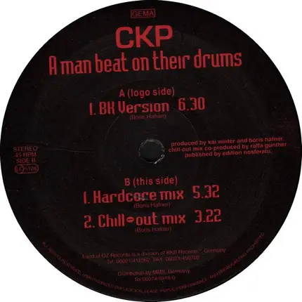 Ckp - A Man Beat On Their Drums