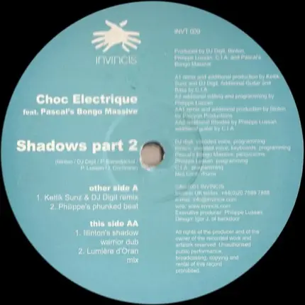 Choc Electrique Feat. Pascal's Bongo Massive - Shadows (Part 2)