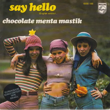 Chocolate Menta Mastik - Say Hello