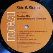 LP - Chocolate Milk - Action Speaks Louder Than Words