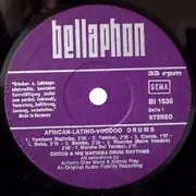 LP - Choco & His Mafimba Drum Rhythms - African Latino Voodoo Drums