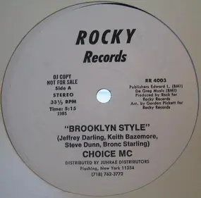 Choice MC's - Brooklyn Style