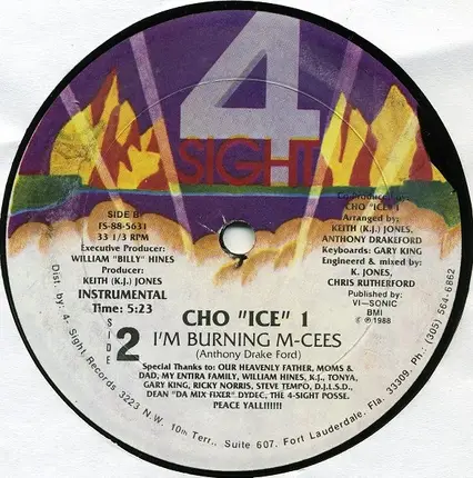 Cho 'Ice' 1 - I'm Burning M-Cees