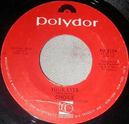 Choice - Rock & Roll Rocket