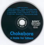 CD - Chokebore - A Taste For Bitters - Promo