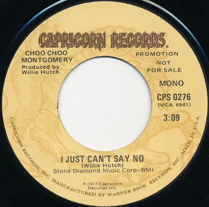 Choo Choo Montgomery - I Just Can't Say No