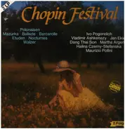 Chopin - Chopin Festival: Polonaisen, Mazurka, Ballade, Barcarolle, Etuden, Nocturnes, Walzer,, div Interpre