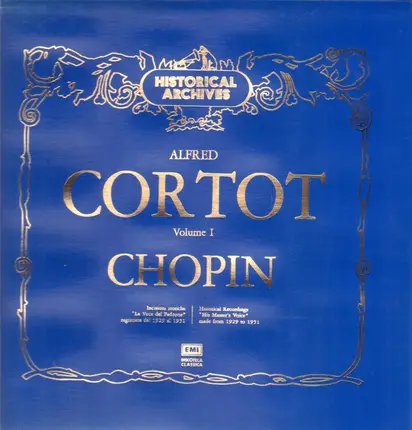 Chopin - Alfred Cortot - Volume I