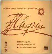 LP - Chopin / Bolesław Woytowicz - 12 Etüden Op. 25 / Prelude cis-moll op. 45
