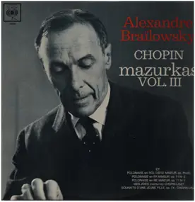 Frédéric Chopin - Mazurkas Vol. 3