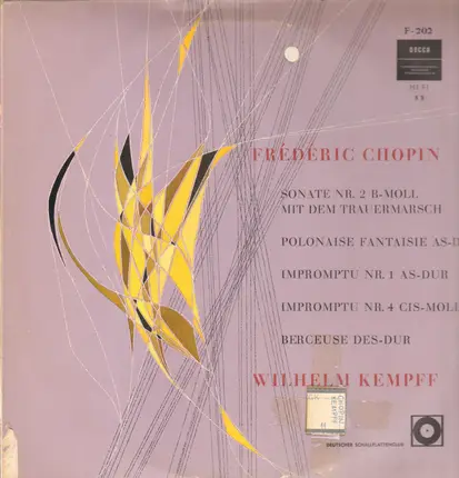 Chopin - Sonate Nr. 2 B-moll Mit Dem Trauerspiel / Polonaisie Fantaisie As-dur / Impromptu Nr. 1 As-dur / Im