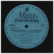 LP - Chopin - The IX International Chopin Piano Competition - Warsaw - blue labels