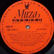 LP - Chór Chłopięcy I Męski Państwowej Filharmonii W Poznaniu - Weihnachten Mit Dem Poznańer Knabenchor - Export, Red Labels