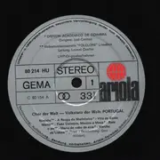 LP - Chor der Welt - Volkstanz der Welt - Portugal