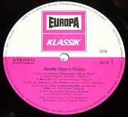 LP - Chor Der Hamburgischen Staatsoper Und Orchester Der Staatsoper Hamburg Leitung Leopold Ludwig - Große Opern-Chöre