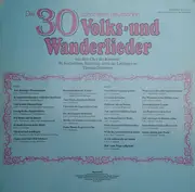 LP - Chor Der Kantorei St. Katharinen, Hamburg - Die 30 Schönsten Deutschen Volks- Und Wanderlieder