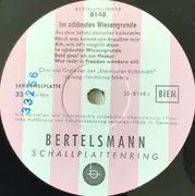 10'' - Chor Und Orchester Der 'Rheinischen Volksmusik' - Im Schönsten Wiesengrunde