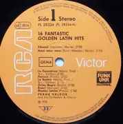 LP - Chor Und Orchester Frank Valdor - 16 Fantastic Golden Latin Hits