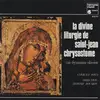 CD - Chorale Sofia - La Divine Liturgie De Saint-Jean Chrysostome (Rite Byzantin-Slavon)