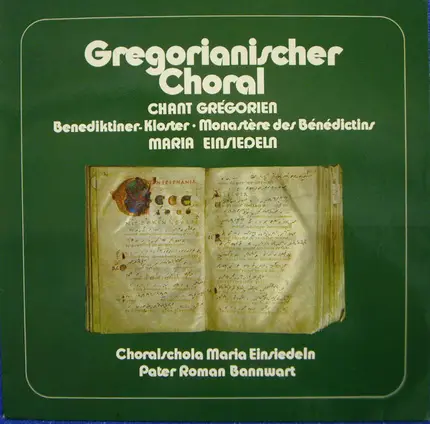 Choralschola Kloster Einsiedeln , Pater Roman Bannwart - Gregorianischer Choral = Chant Grégorian = Benediktiner-Kloster = Monastère Des Bénédictins Maria E