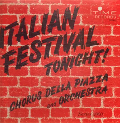 Chorus Della Piazza and Orchestra - Italian Festival Tonight!