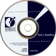 CD - Chatham Baroque - Sol y Sombra Baroque Music Of Latin America