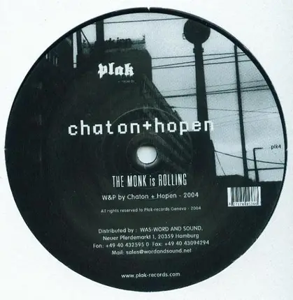 Chaton + Hopen - The Monk Is Rolling