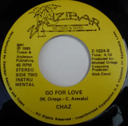 Chaz Carter - Go For Love
