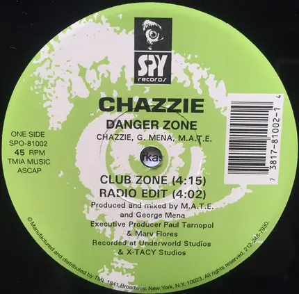 Chazzie - Danger Zone