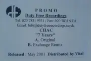 12inch Vinyl Single - Chac - 7 Years