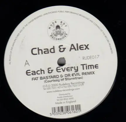 Chad & Alex - Each & Every Time
