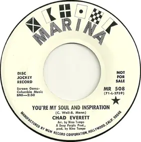 Chad Everett - You're My Soul And Inspiration / Hey Girl