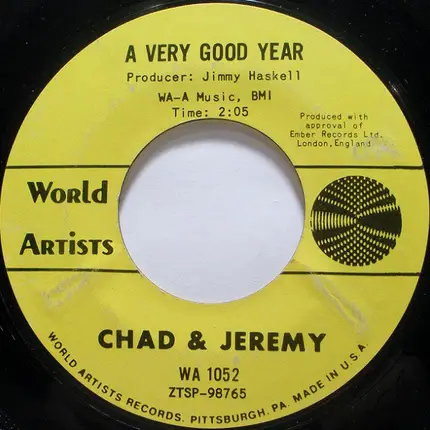 Chad & Jeremy - What Do You Want With Me