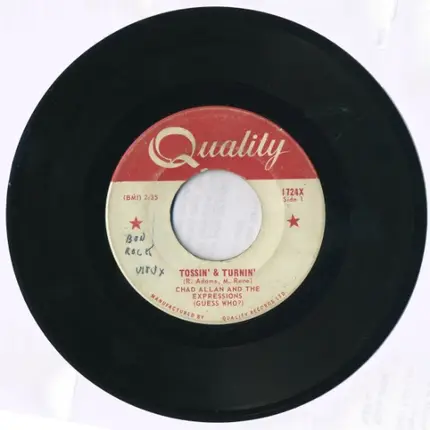 Chad Allan & The Expressions - The Guess Who - Tossin' & Turnin'