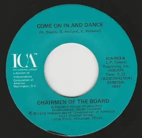 Chairmen of the Board - Come On In And Dance