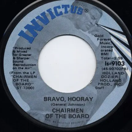 Chairmen Of The Board - Men Are Getting Scarce