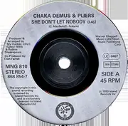 7inch Vinyl Single - Chaka Demus & Pliers - She Don't Let Nobody - Silver Labels
