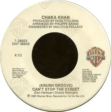 Chaka Khan - Krush Groove (Music From The Original Motion Picture Soundtrack)