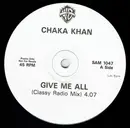 12inch Vinyl Single - Chaka Khan - Give Me All