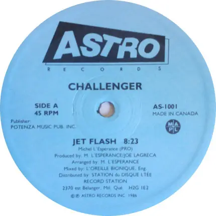 Challenger - Jet Flash