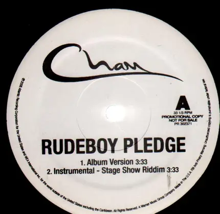 Cham - Rudeboy Pledge / Wha Dem A Seh Now?