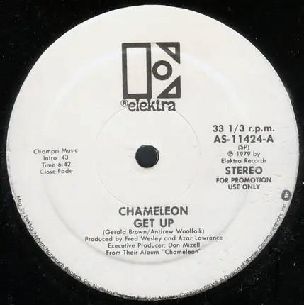 Chameleon - Get Up / We'll Be Dancin'