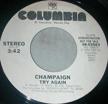 Champaign - Try Again