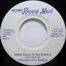 7inch Vinyl Single - Champion City Singers - Italian Salute To The Steelers