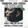 Double CD - Champion Jack Dupree - Two Classic Albums Plus 40s & 50s Singles: Blues From The Gutter And Natural & Soulful Blues