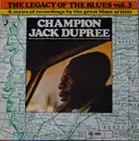LP - Champion Jack Dupree - The Legacy Of The Blues Vol. 3