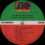 LP - Champion Jack Dupree - Blues From The Gutter