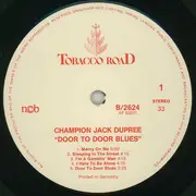 LP - Champion Jack Dupree - Door To Door Blues