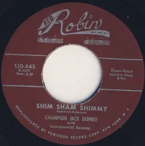 Champion Jack Dupree - Drunk Again / Shim Sham Shimmy